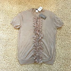 NWT J. Crew Top/Cardigan- Medium